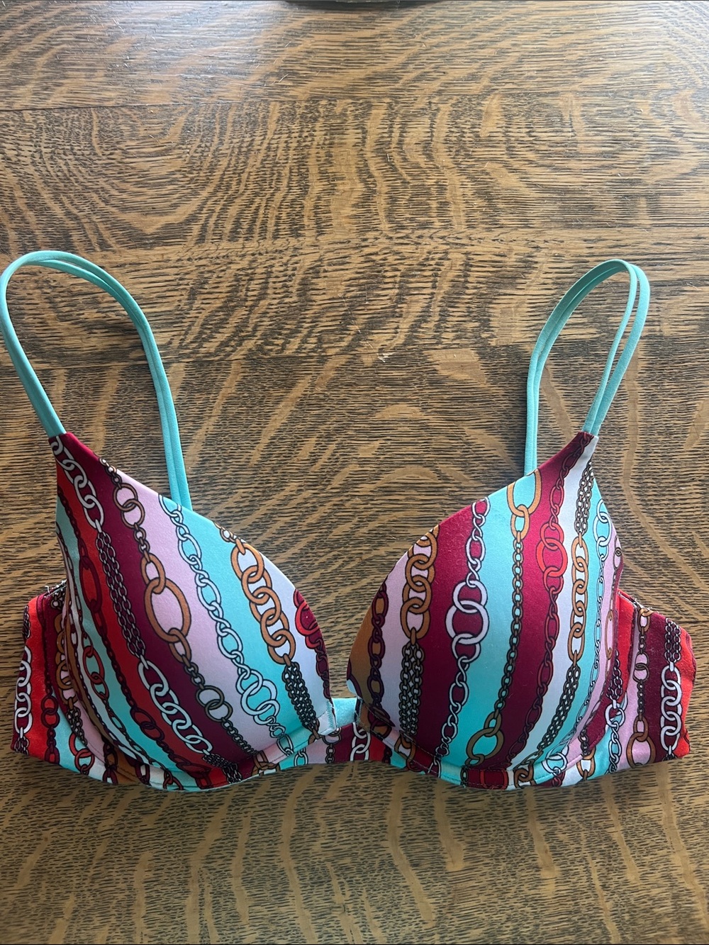 Victoria Secret Chain Print Bra